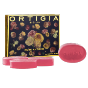 ROSE ANTICHE - Coffret 4 Savons 40 gr / ORTIGIA Sicilia